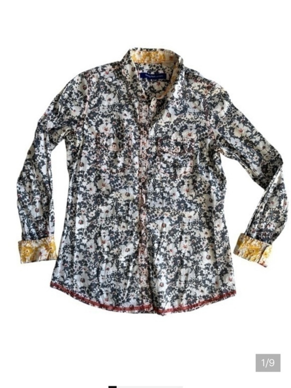 Georg Roth patterned Button down